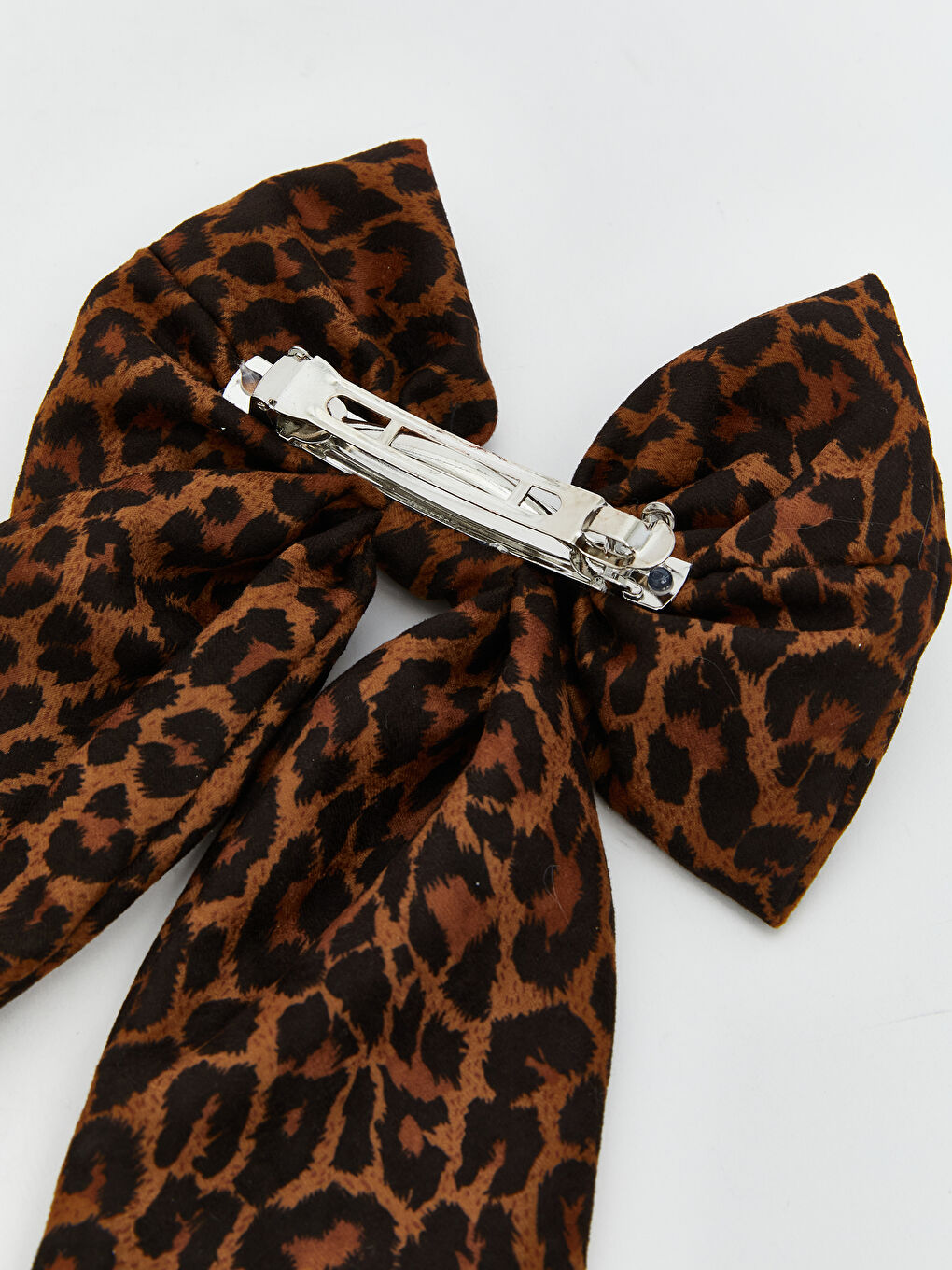 LCW ACCESSORIES Karişik Leopar Desenli Fiyonk Detaylı Kadın Toka - 2
