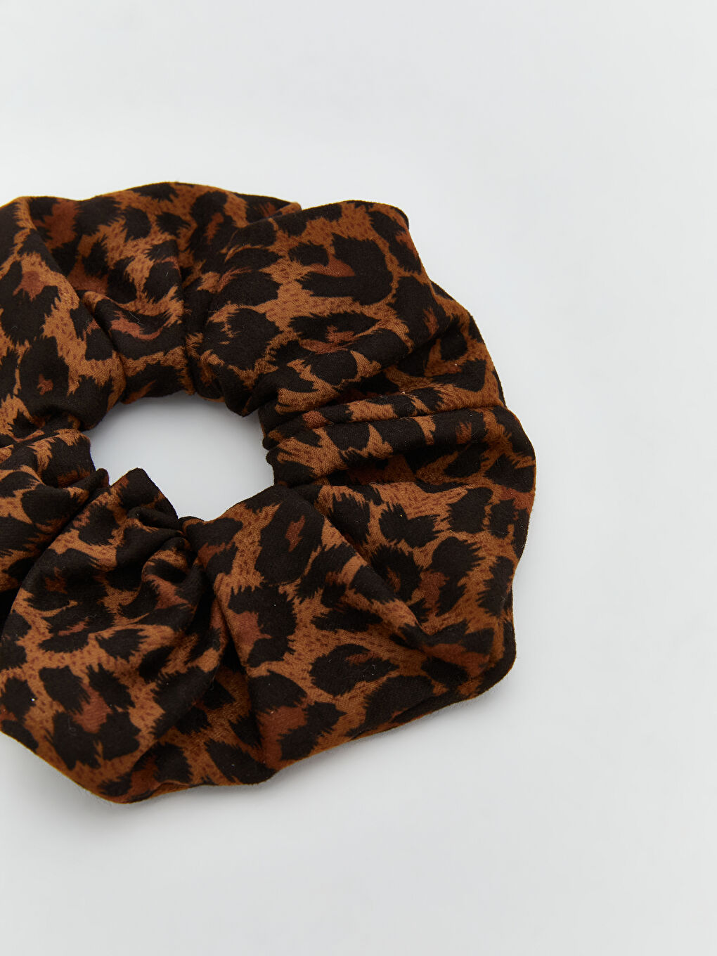 Karışık Leopar Desenli Kadın Lastik Toka 2'li-2