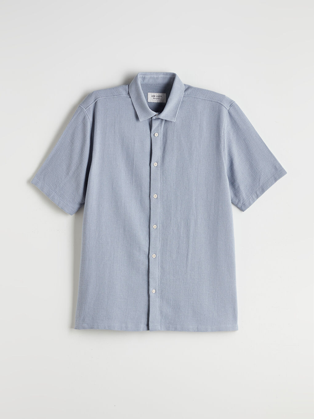 Regular Fit Short Sleeve Dobby Men's Shirt -S5OK72Z8-UCK