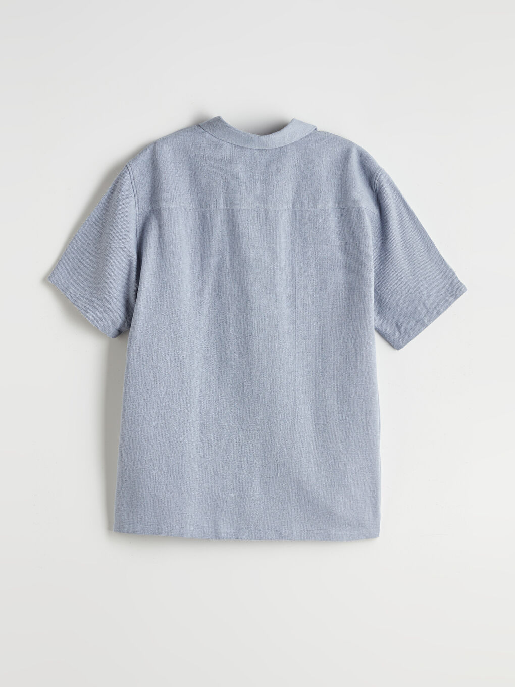 Regular Fit Short Sleeve Dobby Men's Shirt -S5OK72Z8-UCK