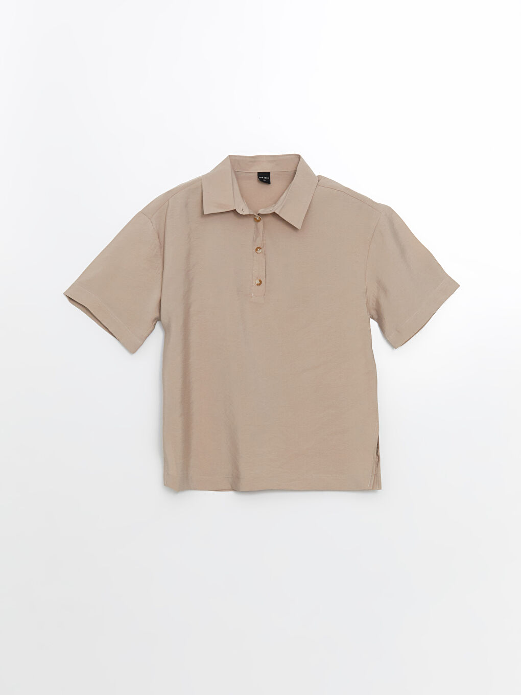 Teenage Girl BEIGE Blouse -S5OK77Z4-GHA