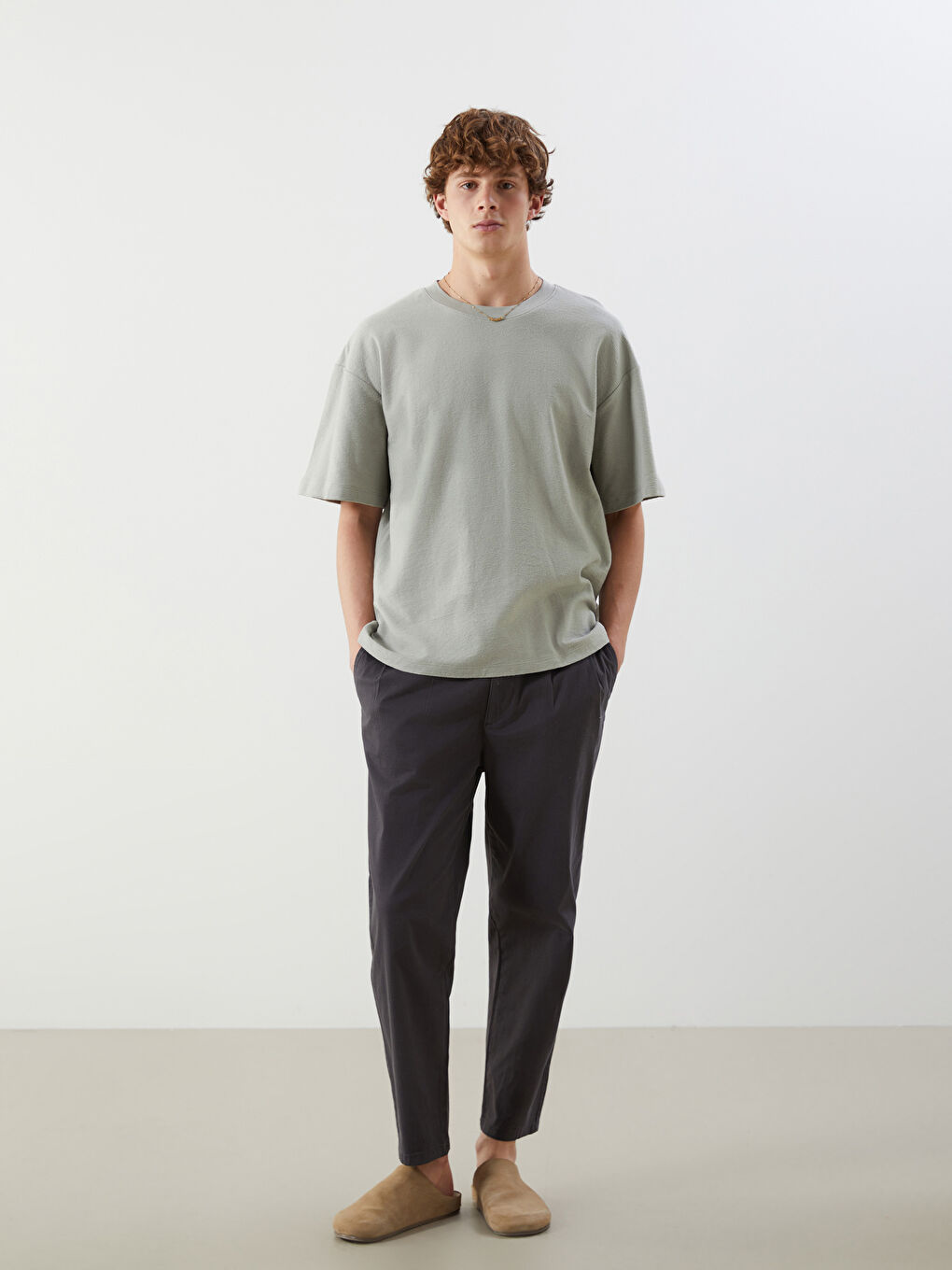XSIDE Crew Neck Men's T-Shirt -S5OL03Z8-J1Q