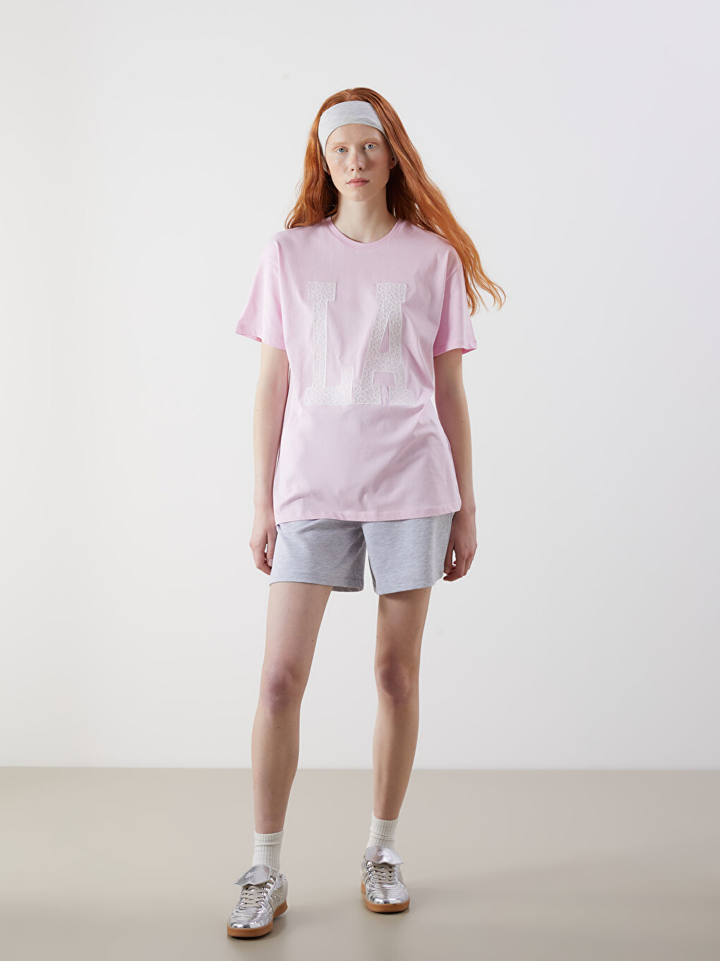 XSIDE Crew Neck Embroidered Women's T-Shirt -S5OL23Z8-QWM