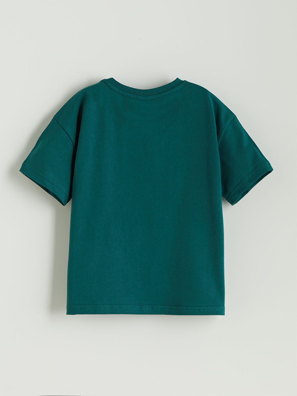Crew Neck Printed Boys' T-Shirt-1