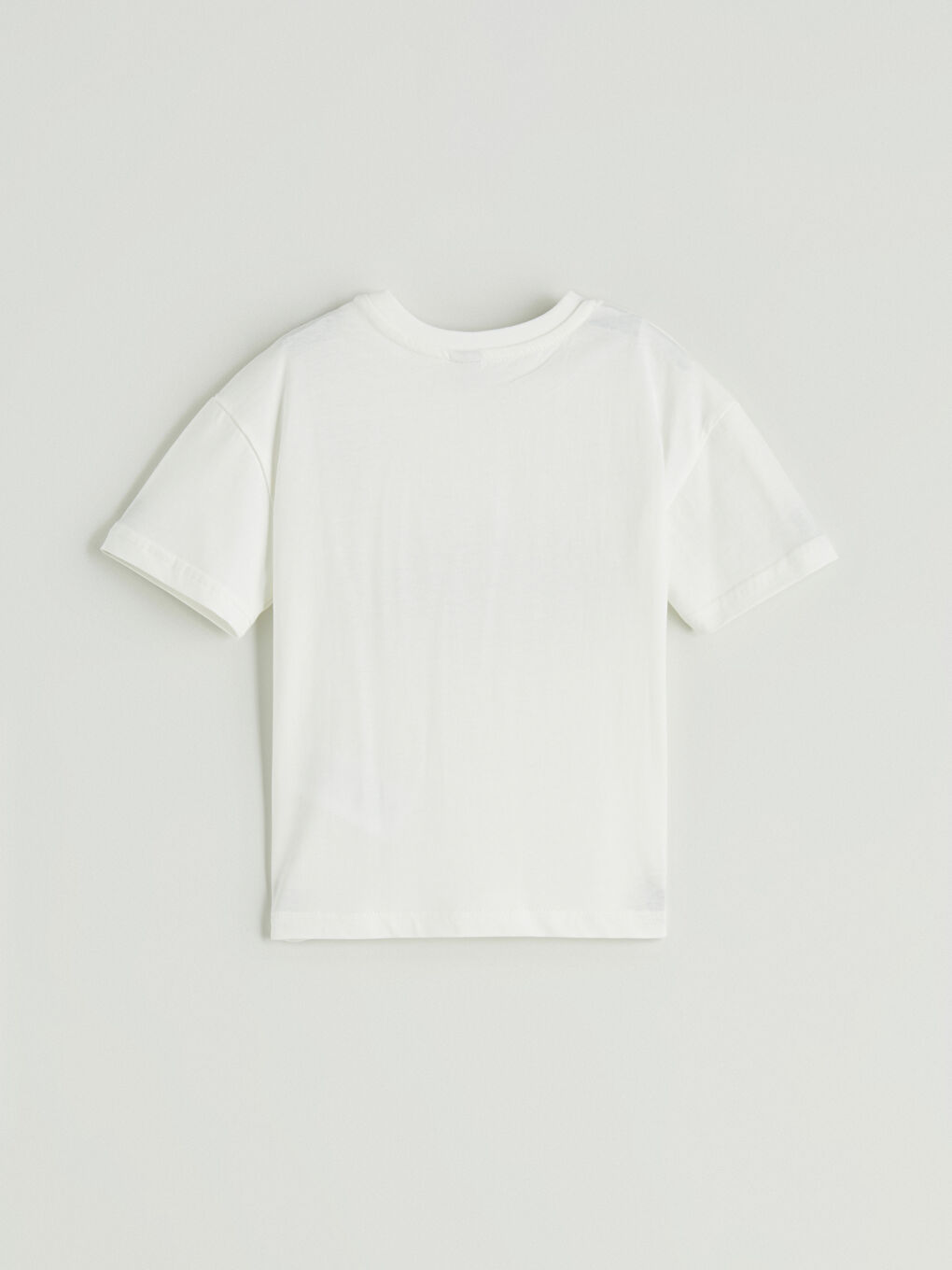 Crew Neck Printed Boys' T-Shirt-2