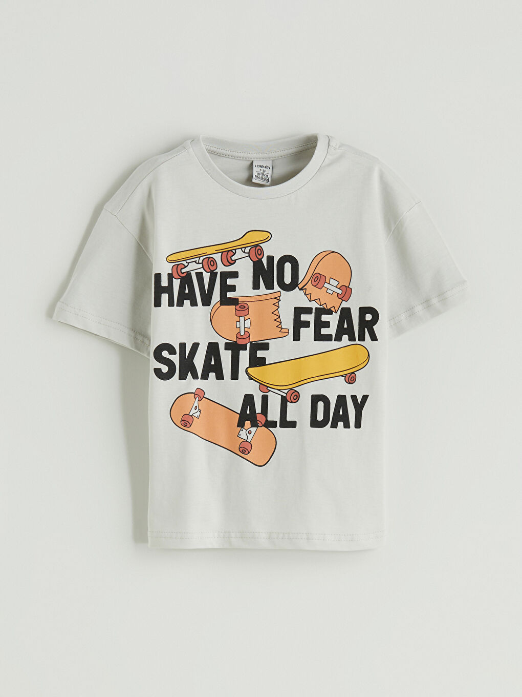T-shirt Imprimé pour Garçons à Col Rond