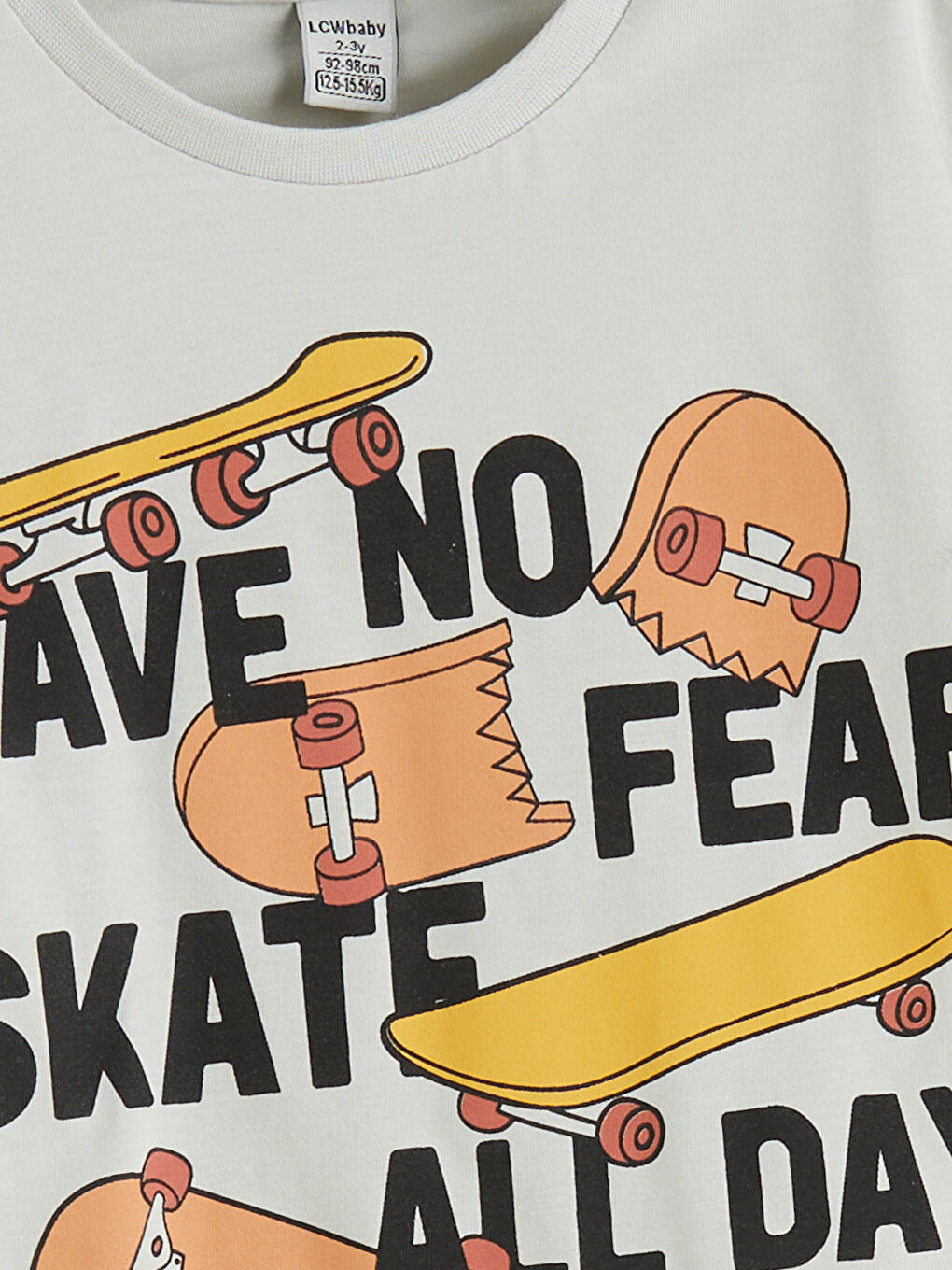 T-shirt Imprimé pour Garçons à Col Rond-1