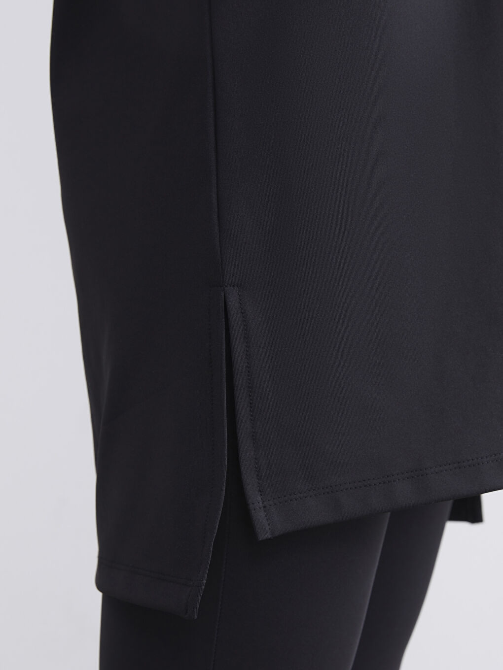 Siyah Dik Yaka Kadın Tunik-2