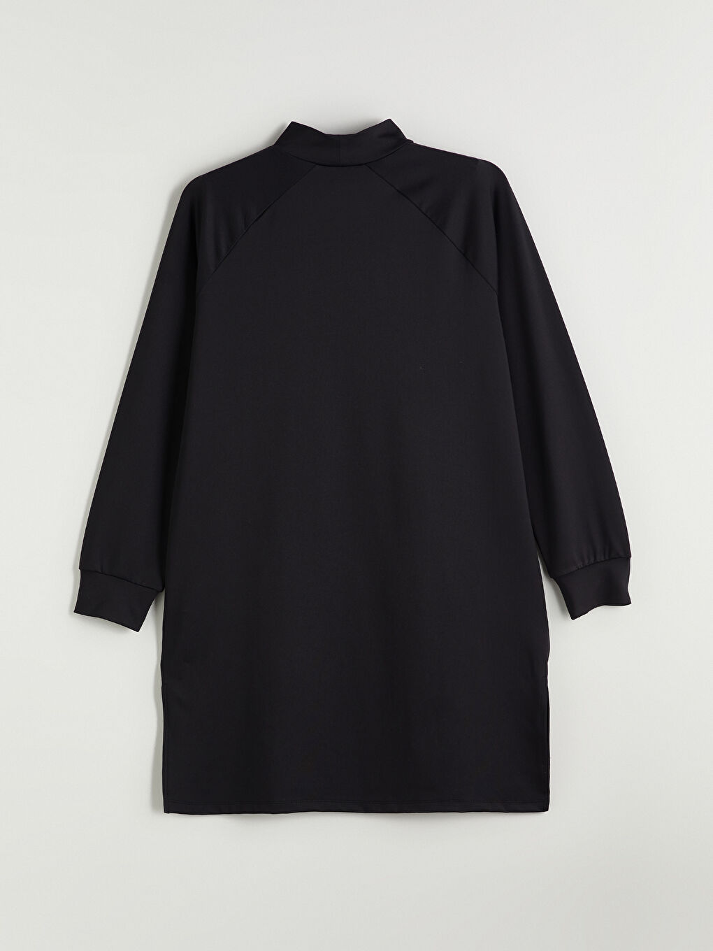 Siyah Dik Yaka Kadın Tunik-5