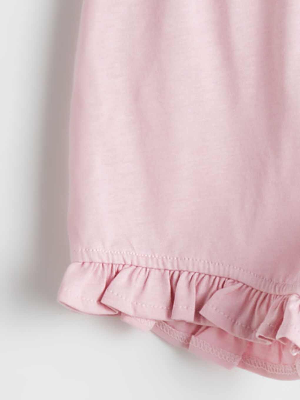 Pembe Kız Bebek Şort-2