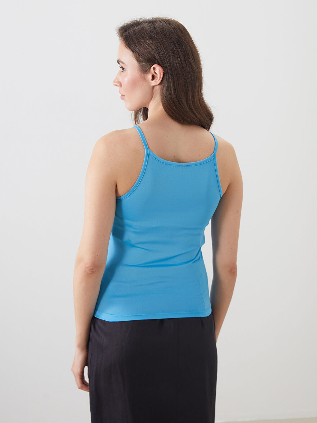 Halter Neck Women's Tank Top -S5OM21Z8-GEZ
