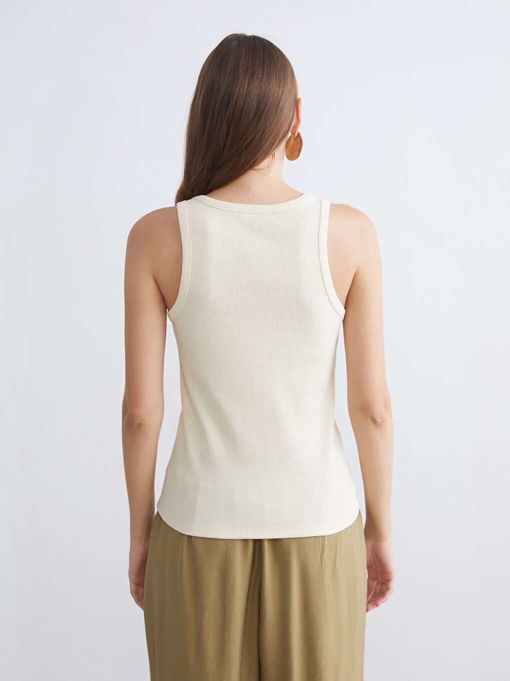 Bej U Yaka Kadın Atlet-3