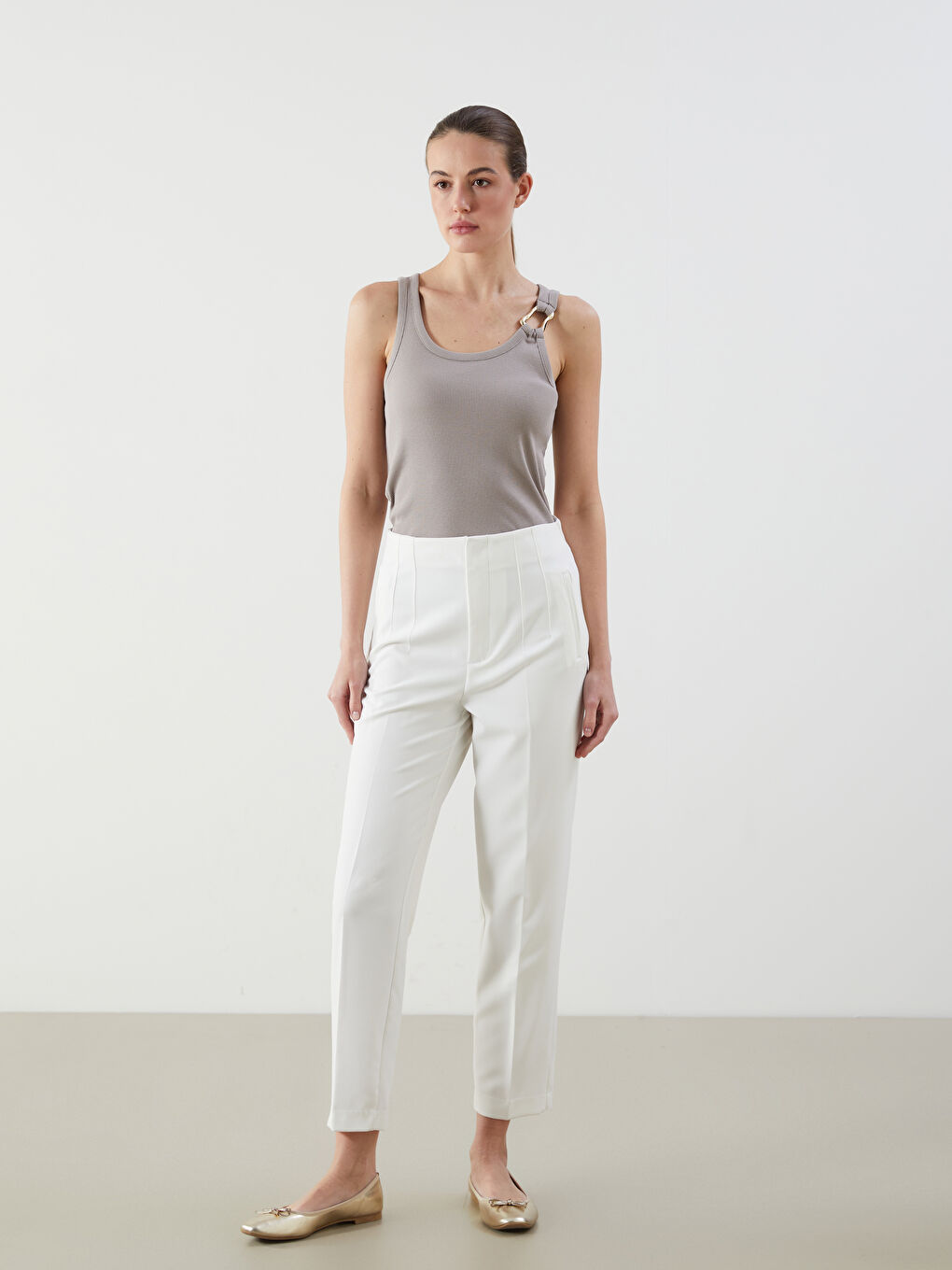 U Neck Women's Tank Top -S5OM24Z8-GQF