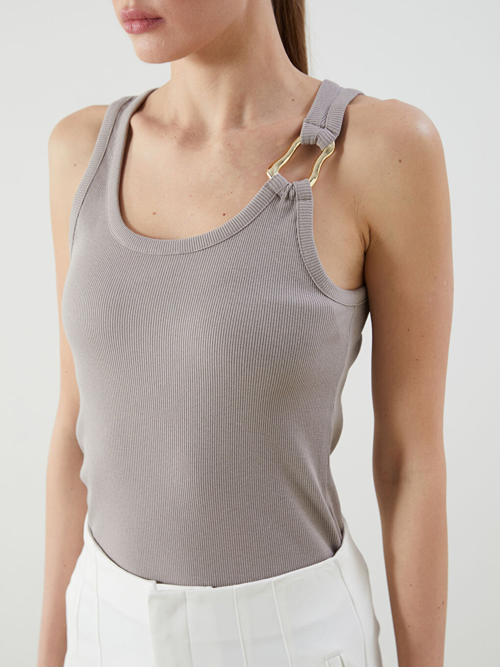 U Neck Women's Tank Top -S5OM24Z8-GQF