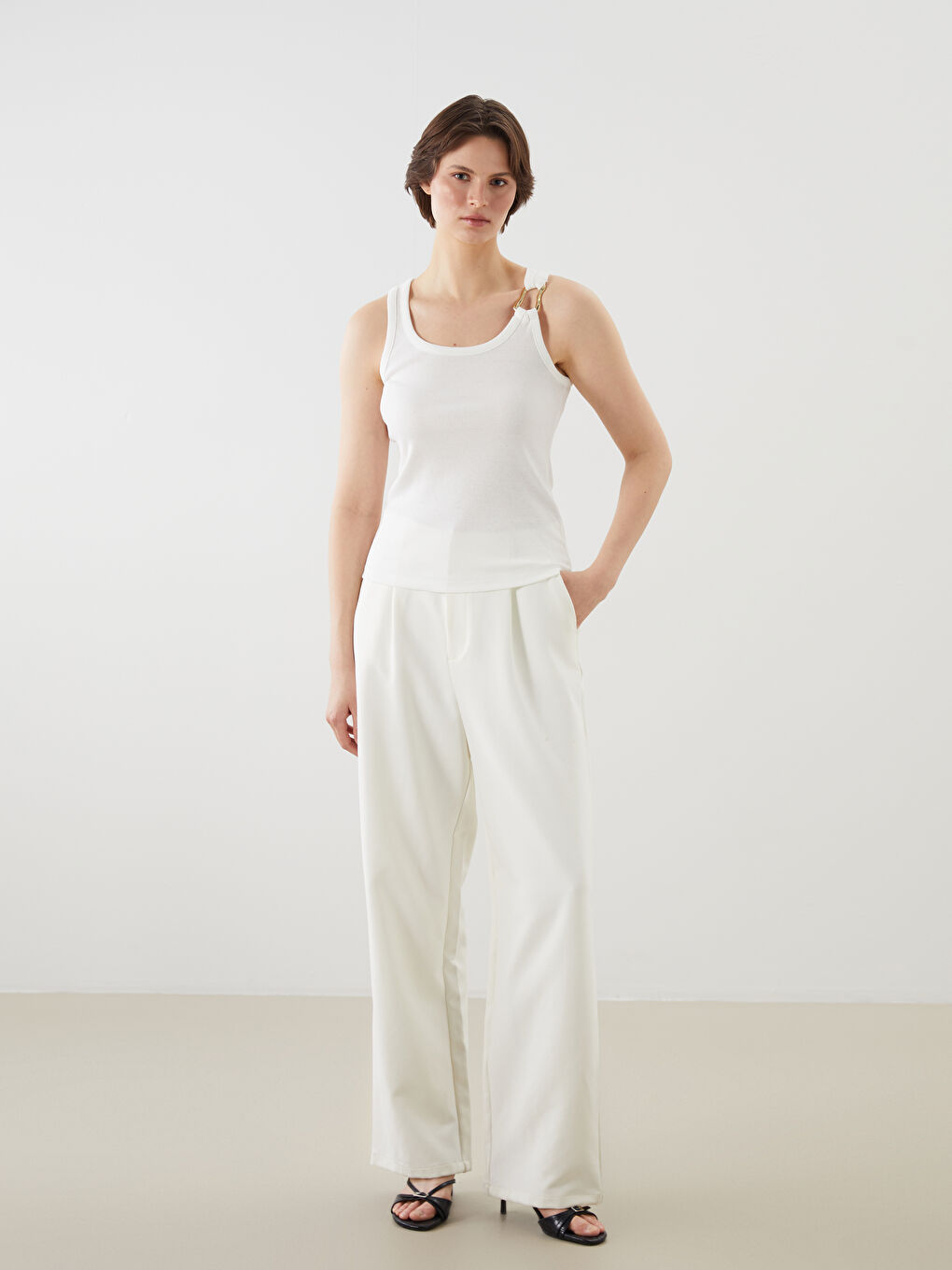 U Neck Women's Tank Top -S5OM24Z8-R9J