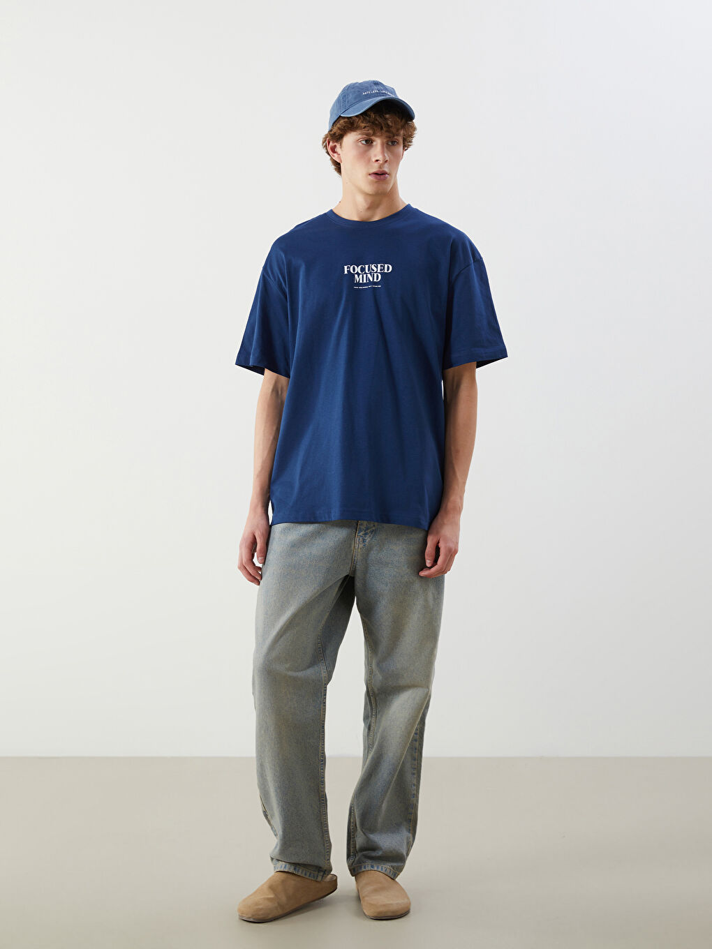 XSIDE Crew Neck Printed Jersey Men's T-Shirt -S5OM26Z8-M4U