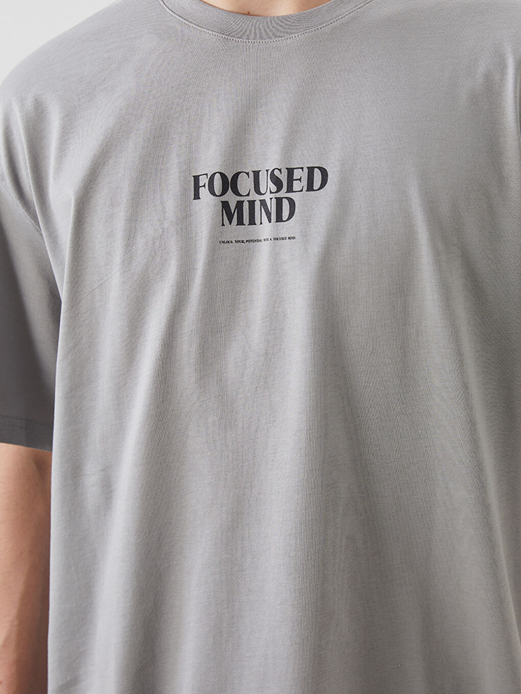 XSIDE Crew Neck Printed Jersey Men's T-Shirt -S5OM26Z8-R10