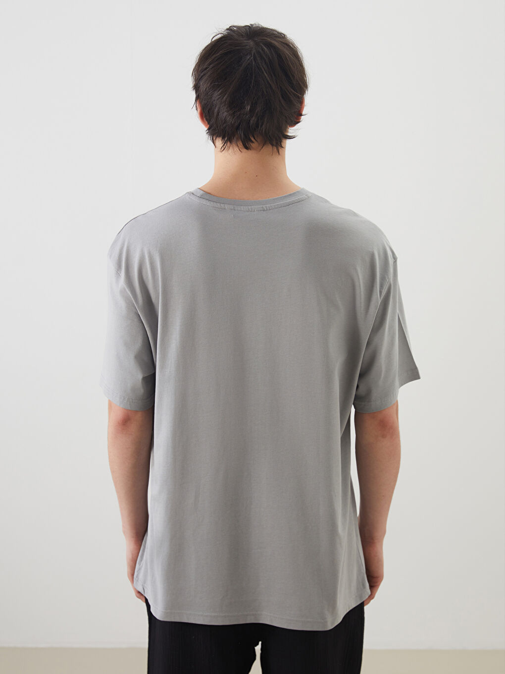 XSIDE Crew Neck Printed Jersey Men's T-Shirt -S5OM26Z8-R10