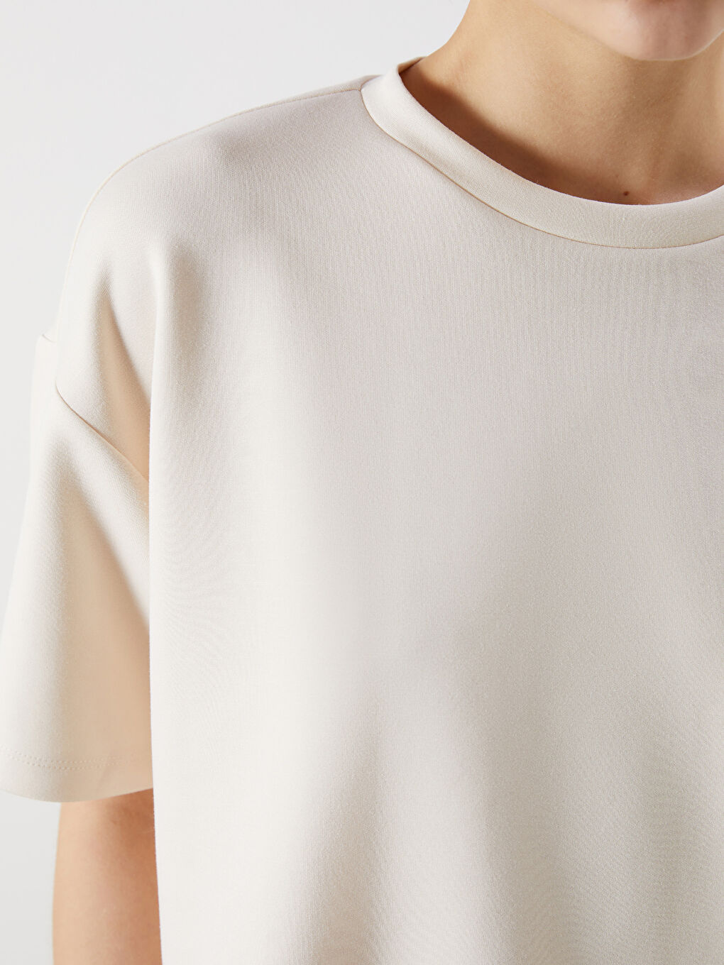 Crew Neck Oversize Women's T-Shirt -S5OM57Z8-R9J