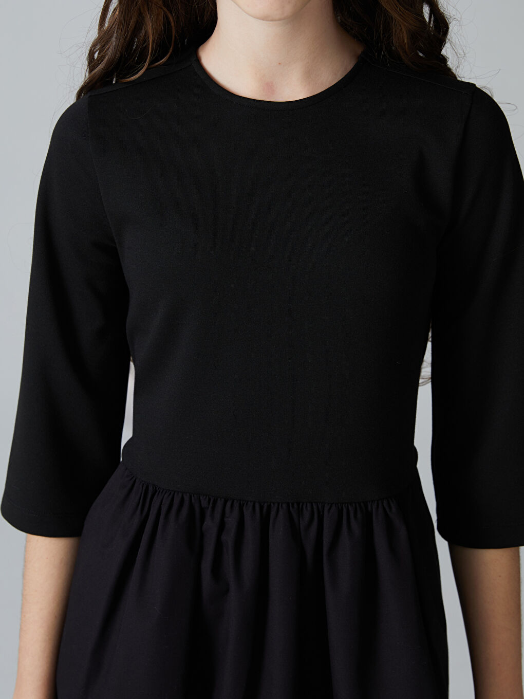 Teenage Girl BLACK Dress -S5OM75Z4-CVL
