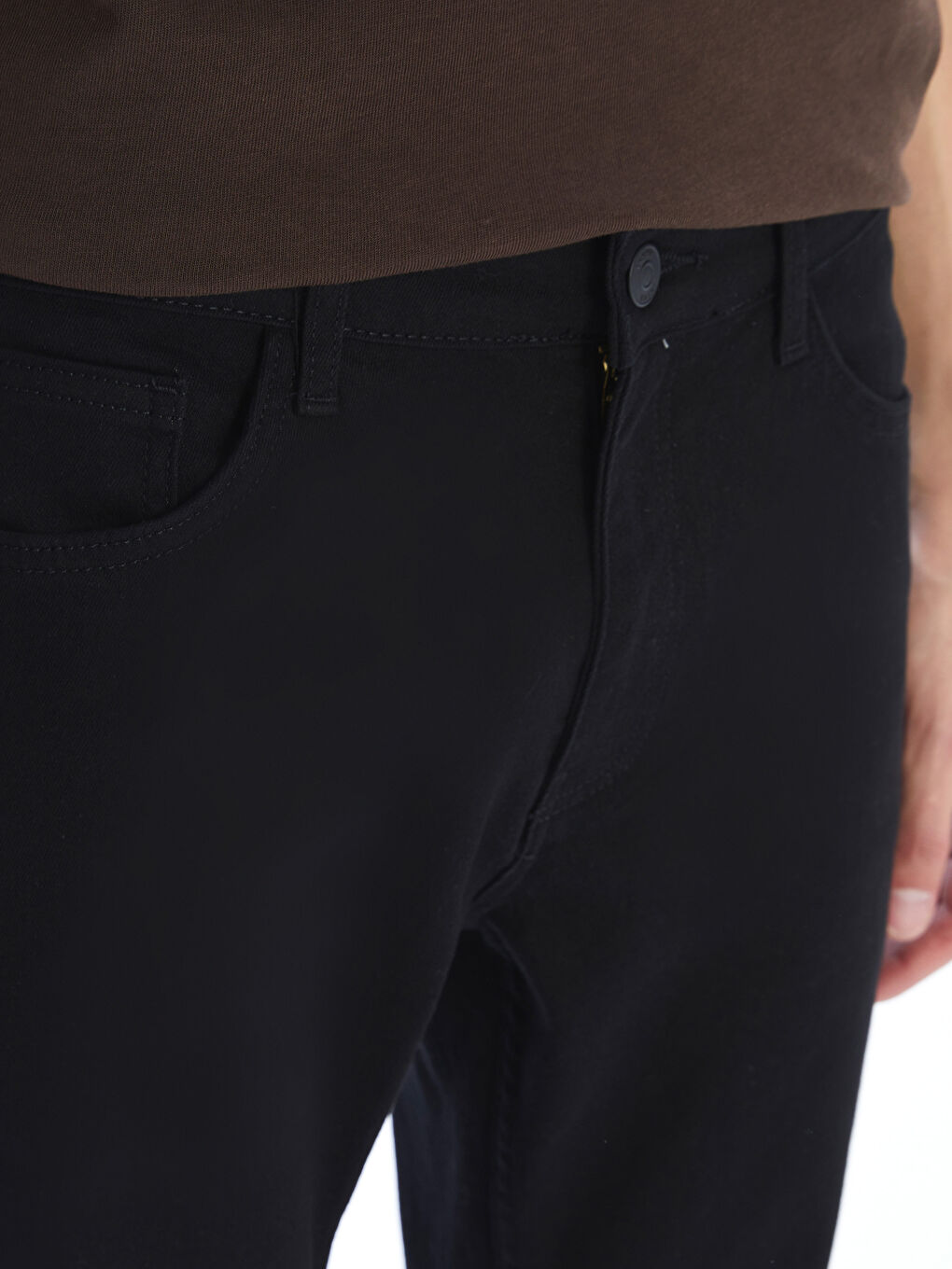 Siyah 750 Slim Fit Erkek Jean Pantolon-4