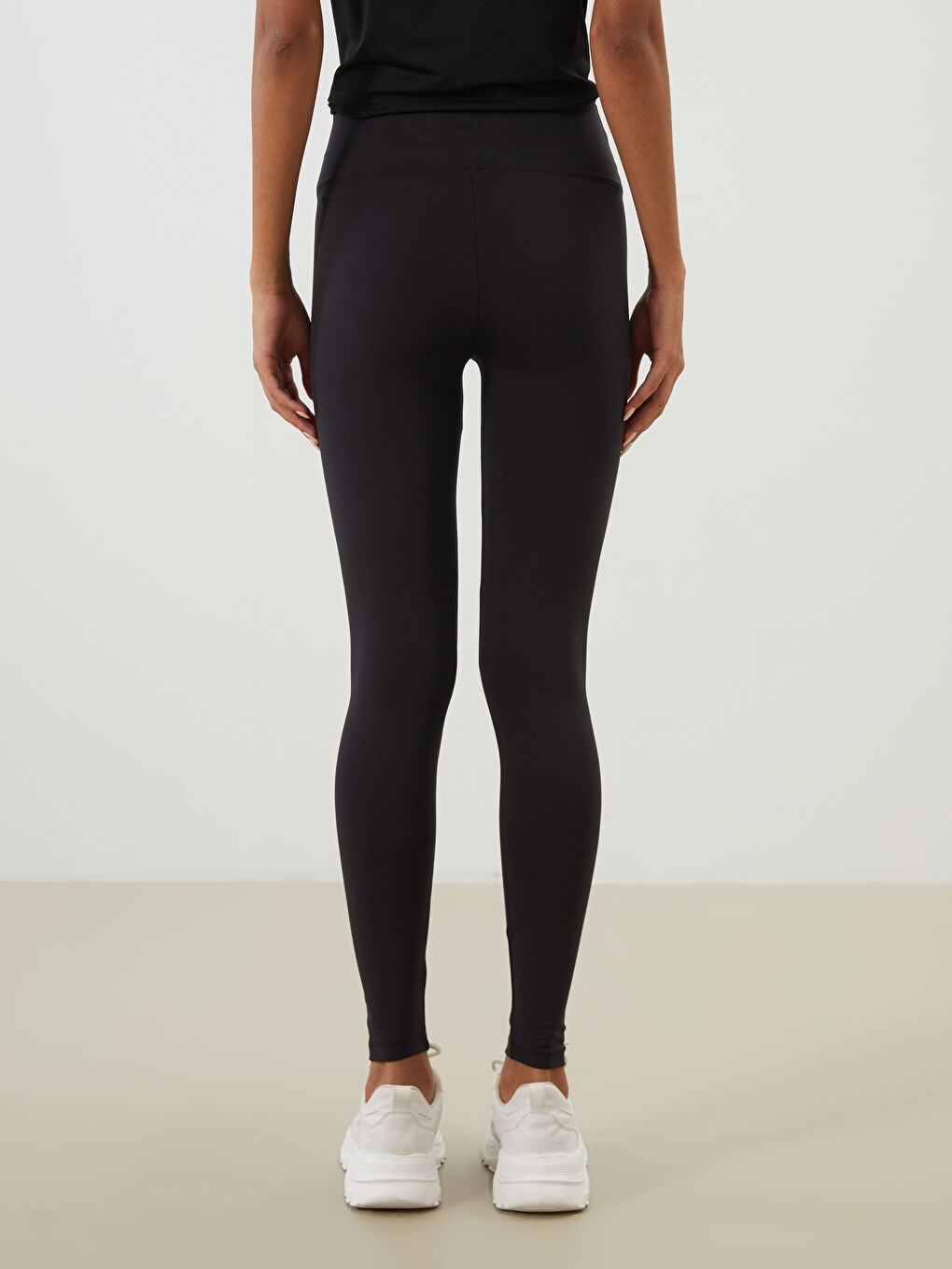 Elasticated Waist Women's Sports Leggings -S5ON06Z8-CVL
