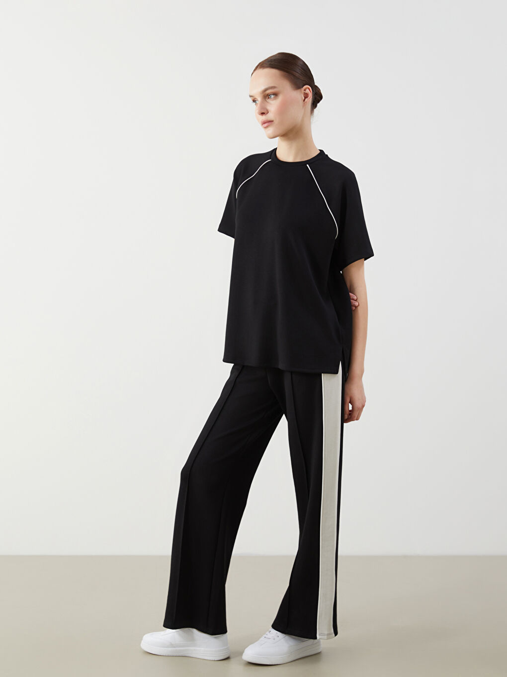 Women's Elastic Waist Sweatpants -S5ON57Z8-CVL