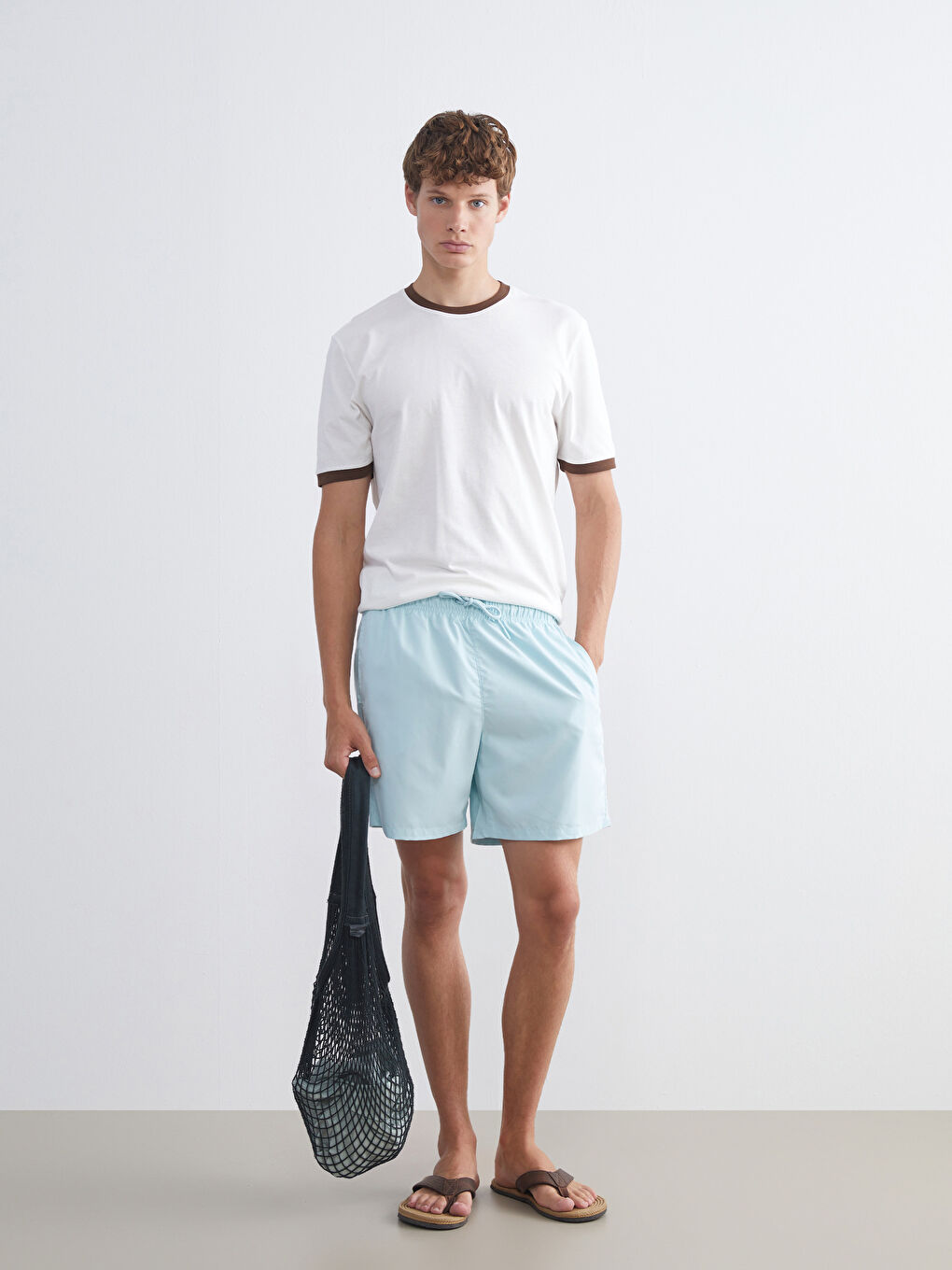 XSIDE Short Length Men's Swimming Shorts -S5ON65Z8-G2E