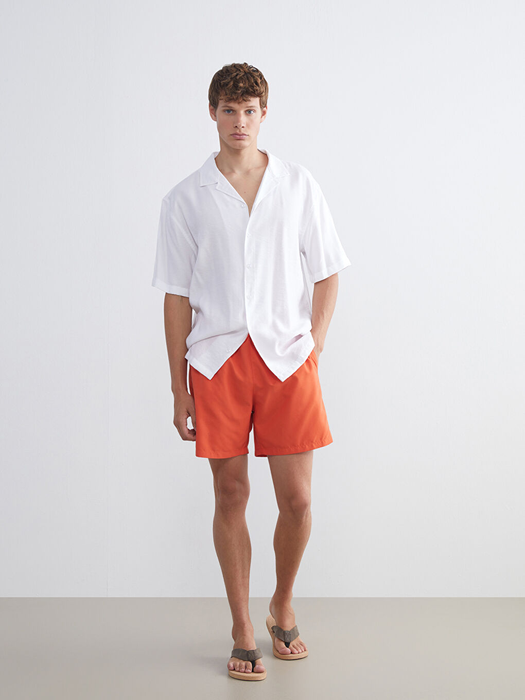 Short Length Men's Swimming Shorts