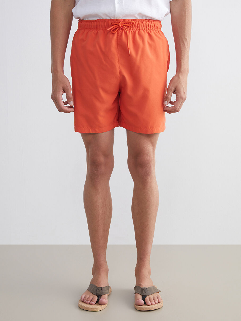 Short Length Men's Swimming Shorts-1