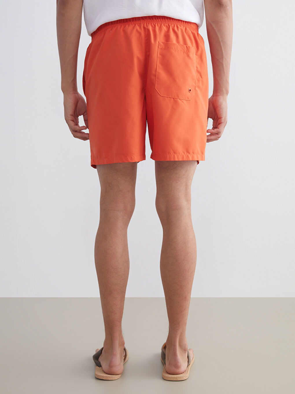 Short Length Men's Swimming Shorts-3