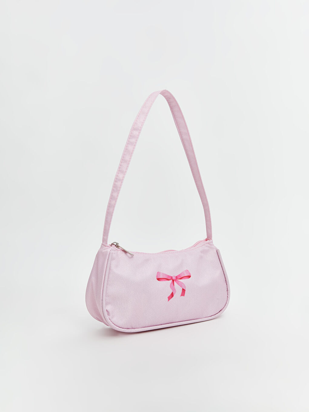 LCW ACCESSORIES Pembe Fiyonk Baskılı Kız Çocuk Omuz Çantası
