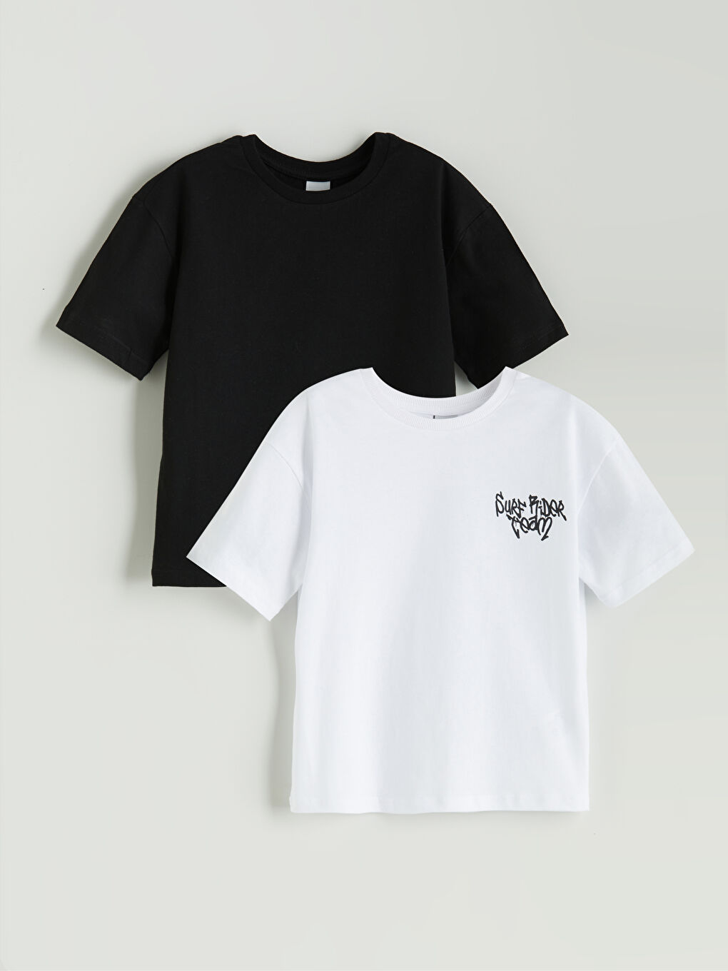 Lot de 2 T-Shirts pour Garçons à Col Rond