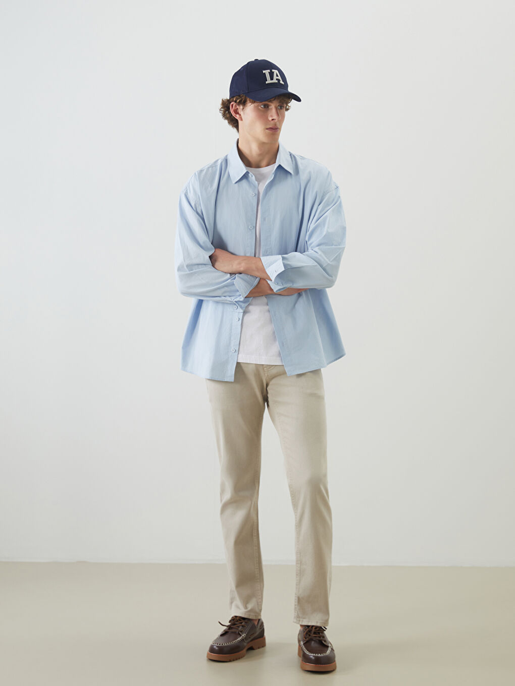 Bej 750 Slim Fit Erkek Jean Pantolon