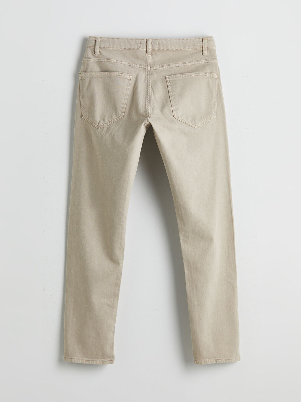 Bej 750 Slim Fit Erkek Jean Pantolon-5