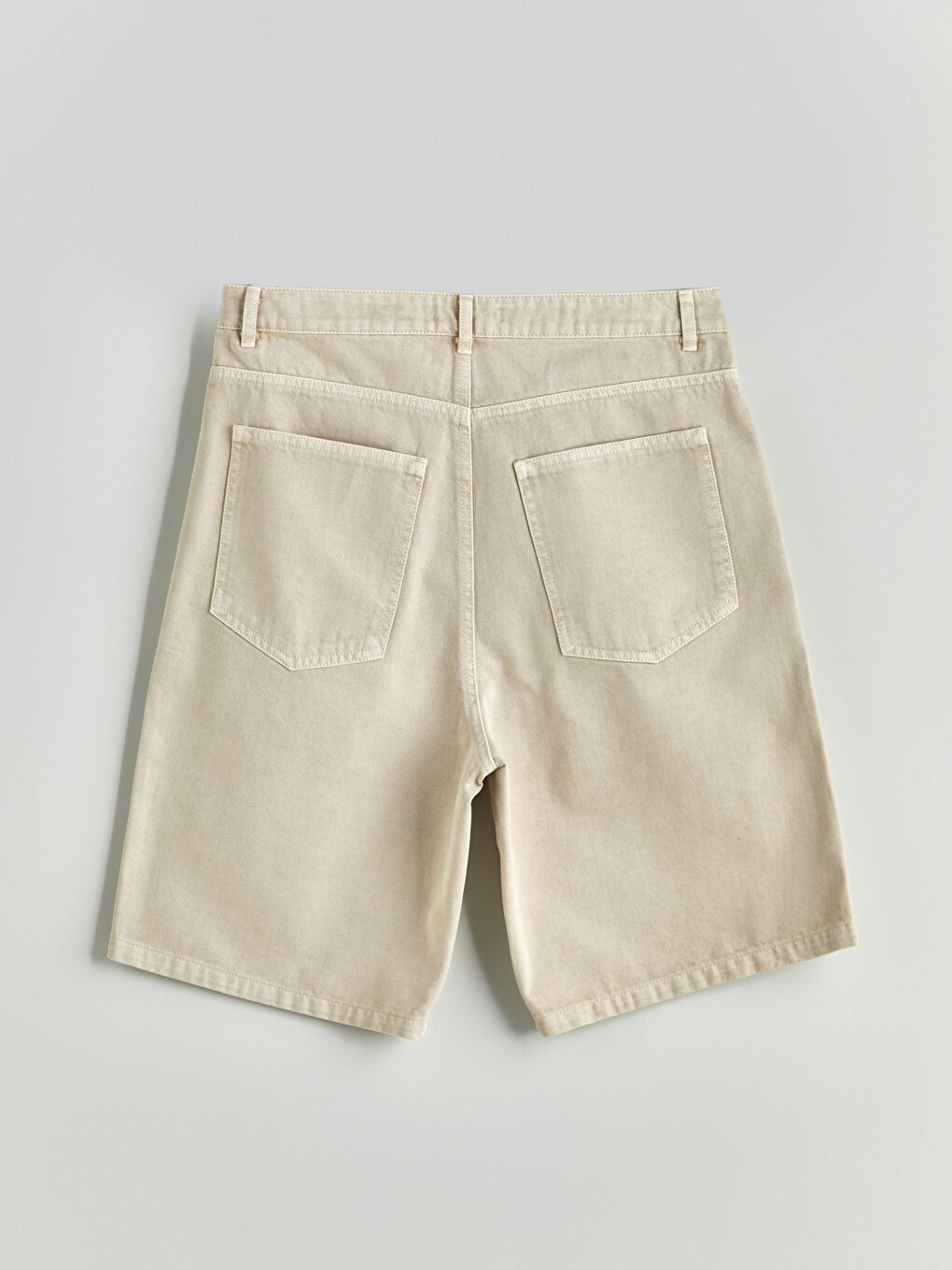 Regular Fit Gabardine Men's Shorts -S5OO22Z8-HZZ