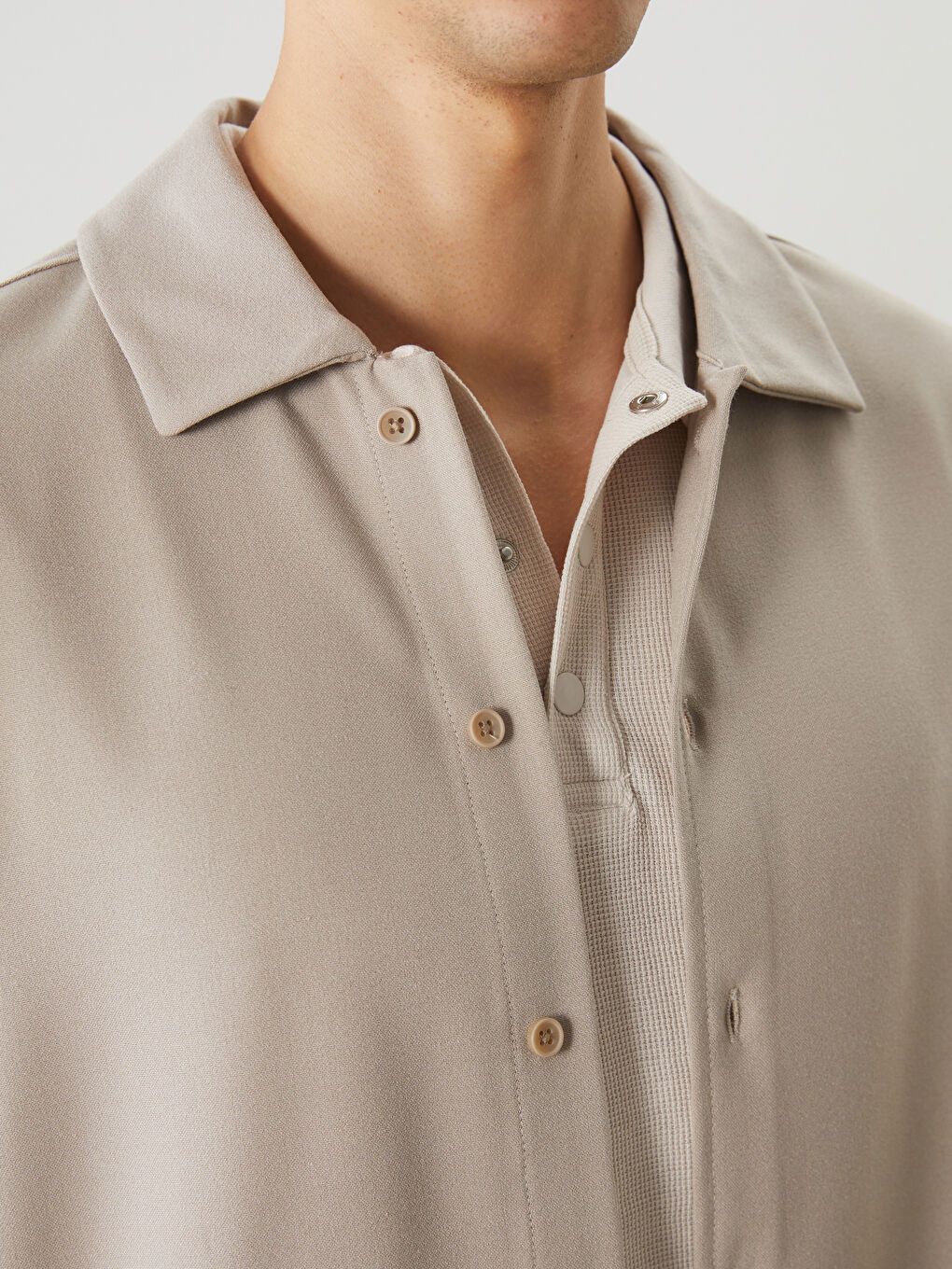 Comfortable Fit Short Sleeved Men's Shirt -S5OO27Z8-J00