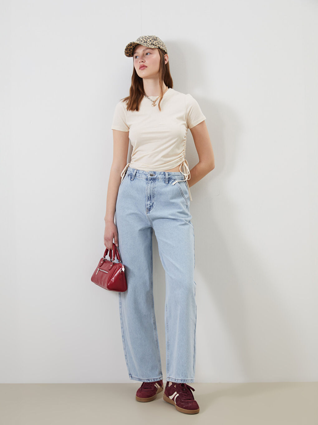 Mavi Baggy Fit Kadın Jean Pantolon