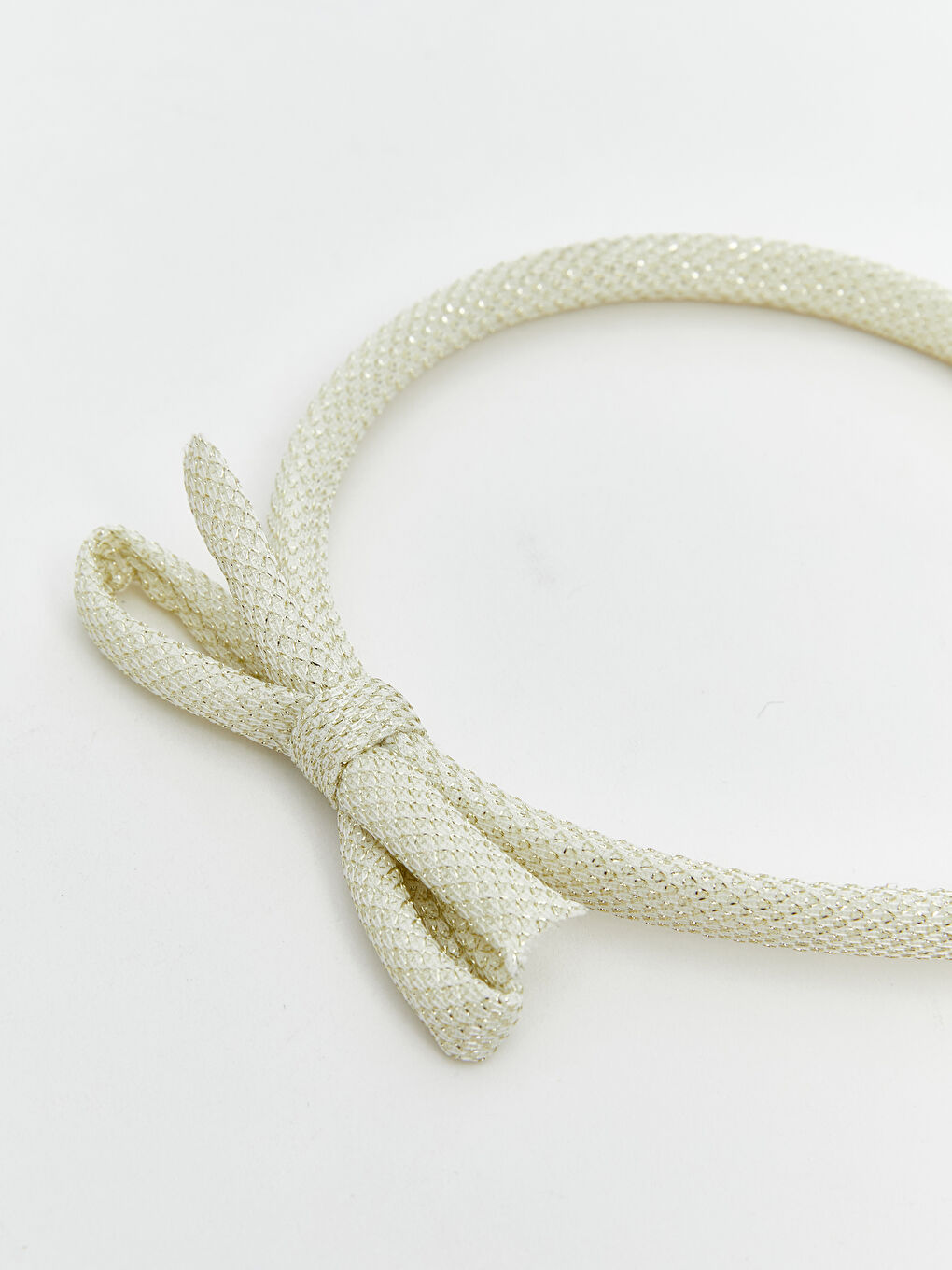 Pembe Fiyonk Desenli Kız Bebek Taç 2'li-4