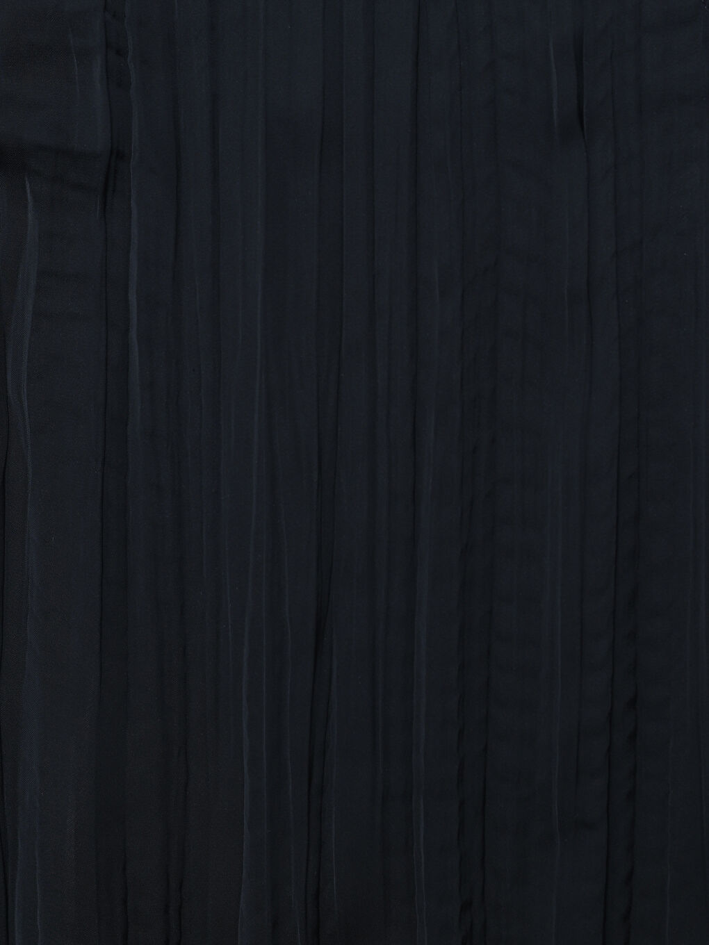 Halter Neck Ruched Satin Blouse-6