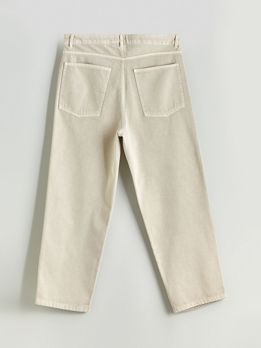 Standard Fit Twill Men's Trousers -S5OO59Z8-HZZ