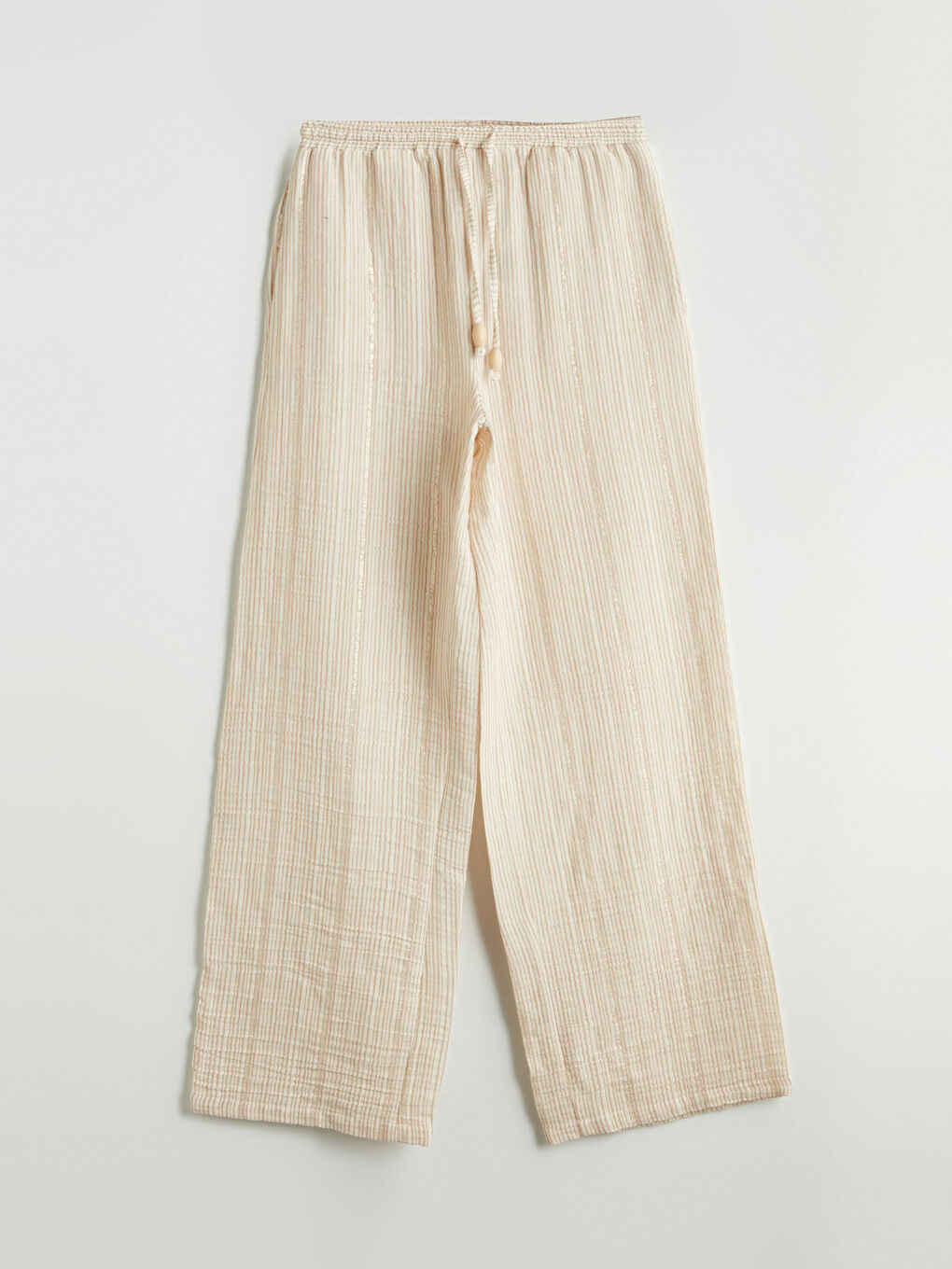 Woman BEIGE Trousers -S5OO60Z8-LE8