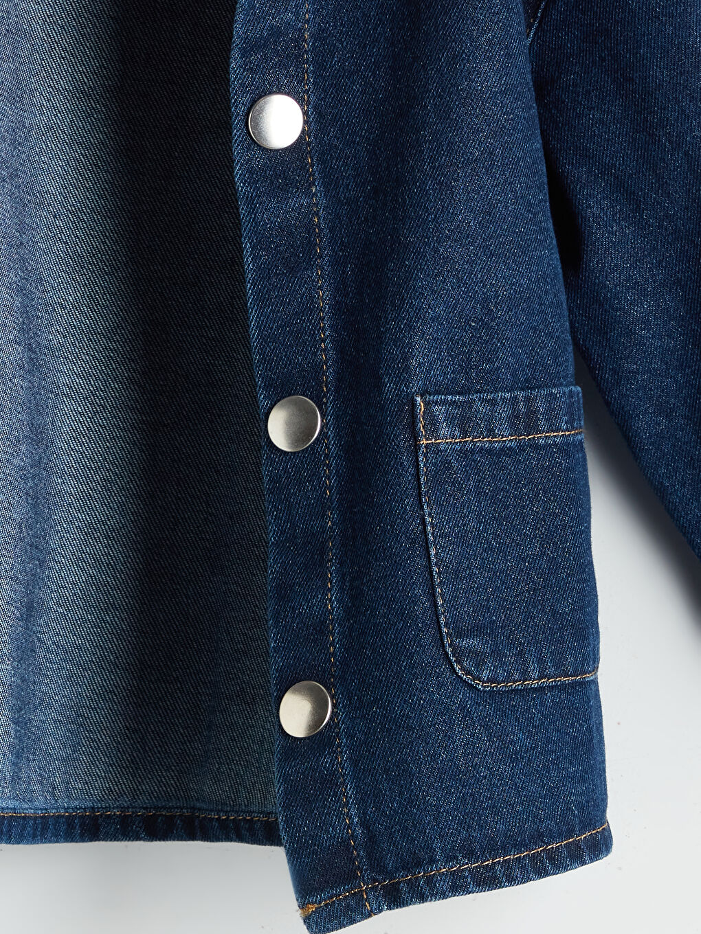 İndigo Basic Erkek Çocuk Jean Ceket-1