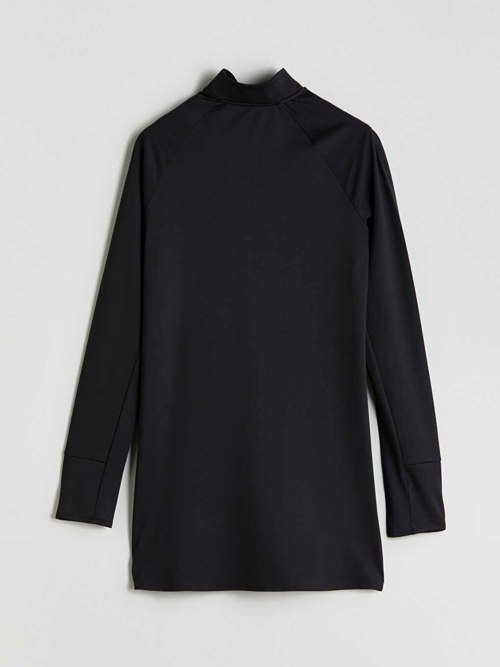 Siyah Dik Yaka Kadın Tunik-5