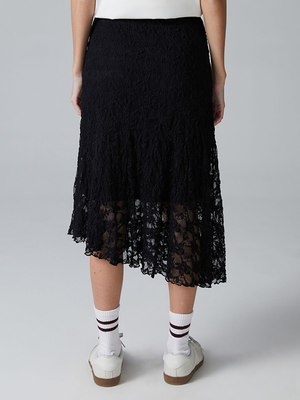 Teenage Girl BLACK Skirt -S5OP04Z4-CVL
