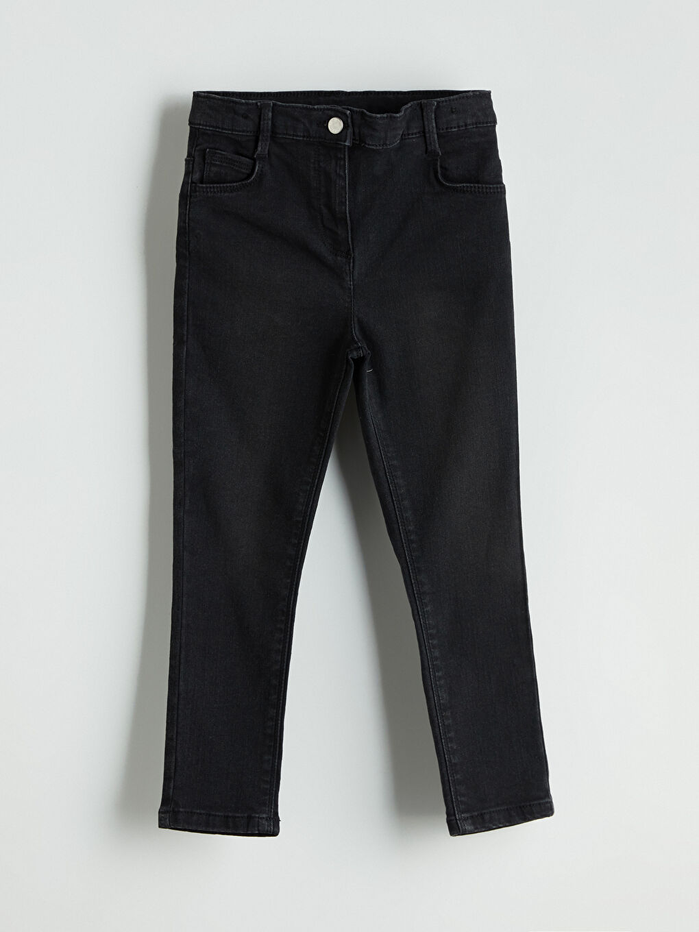 LCW Kids Beli Lastikli Kız Çocuk Skınny Jean Pantolon -S5OP15Z1-326