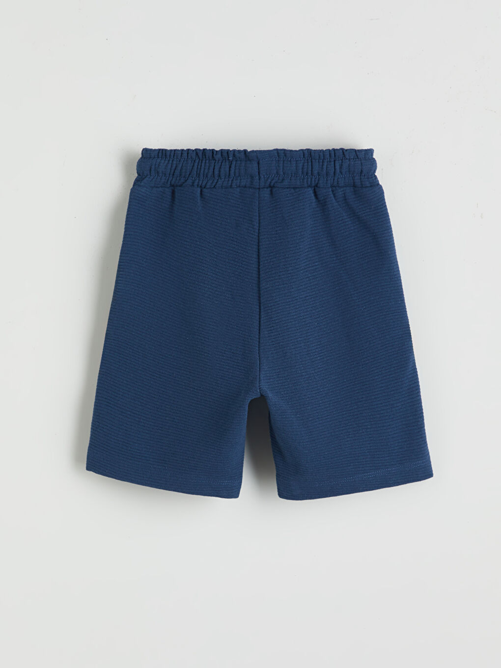 İndigo Beli Lastikli Basic Erkek Çocuk Şort-1