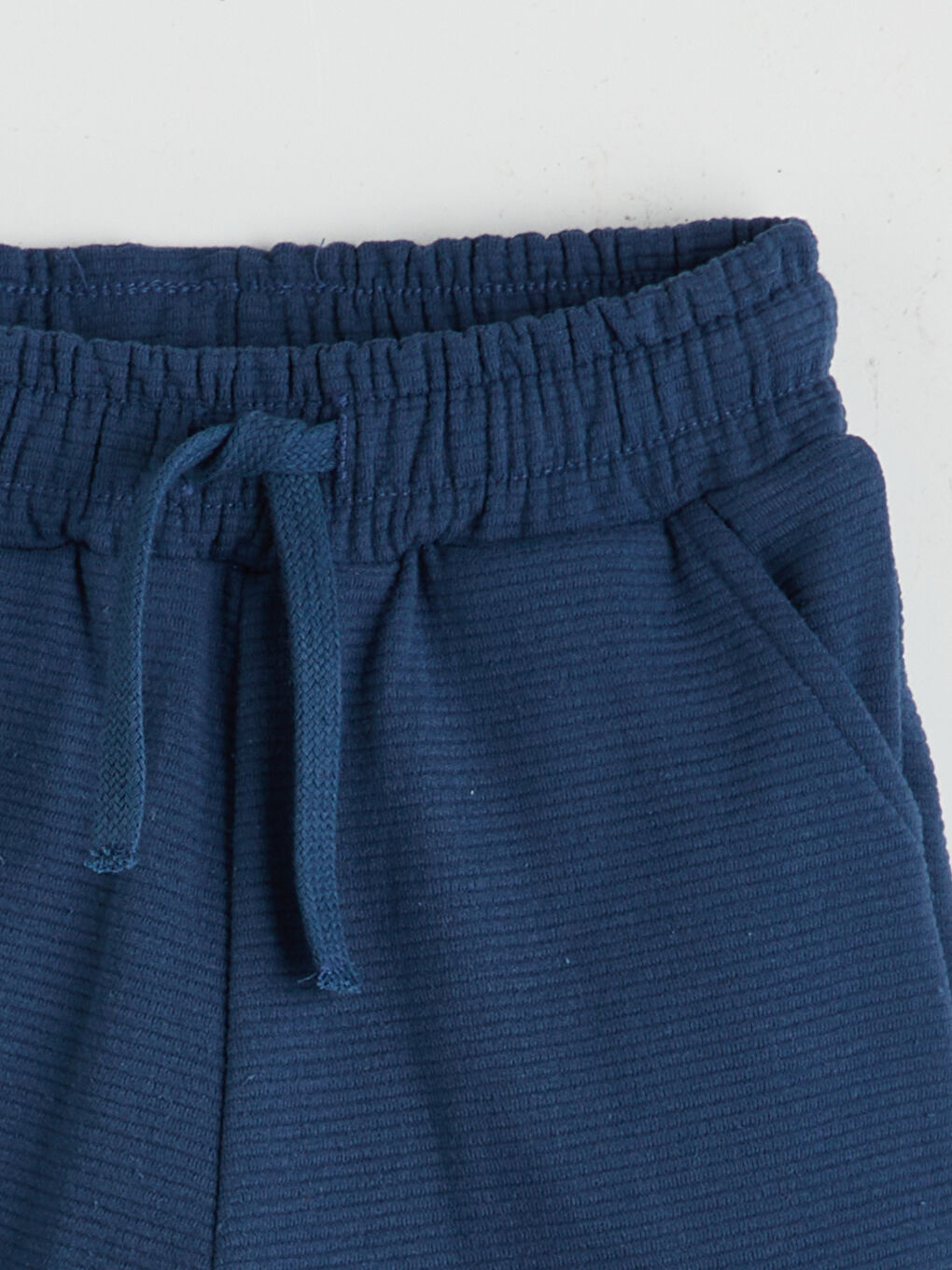 İndigo Beli Lastikli Basic Erkek Çocuk Şort-2