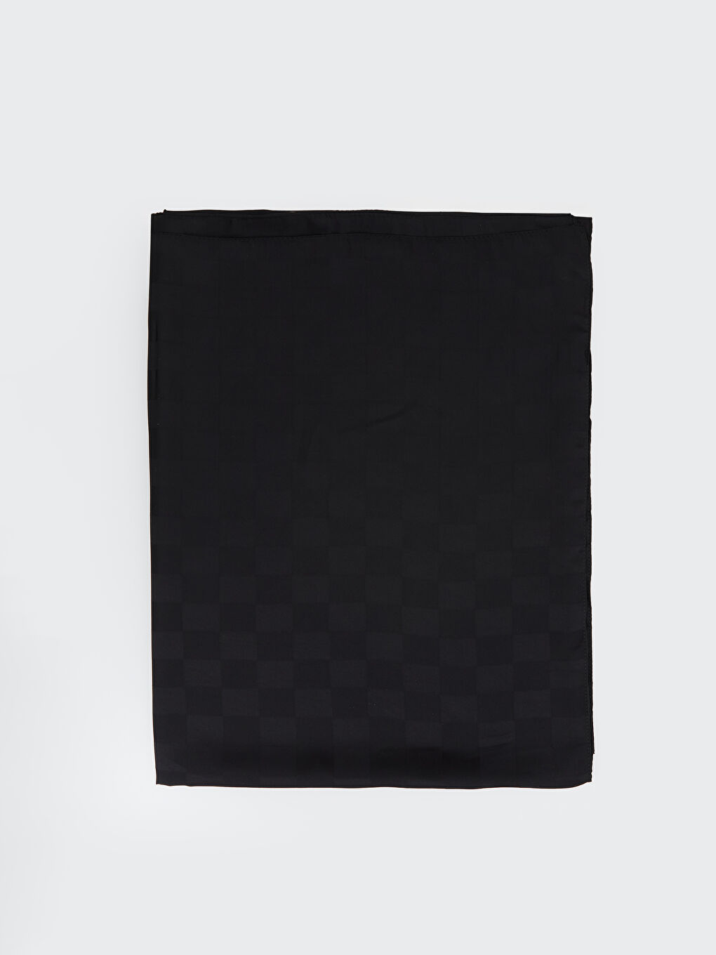 Woman BLACK Large Scarf -S5OQ43Z8-HUC