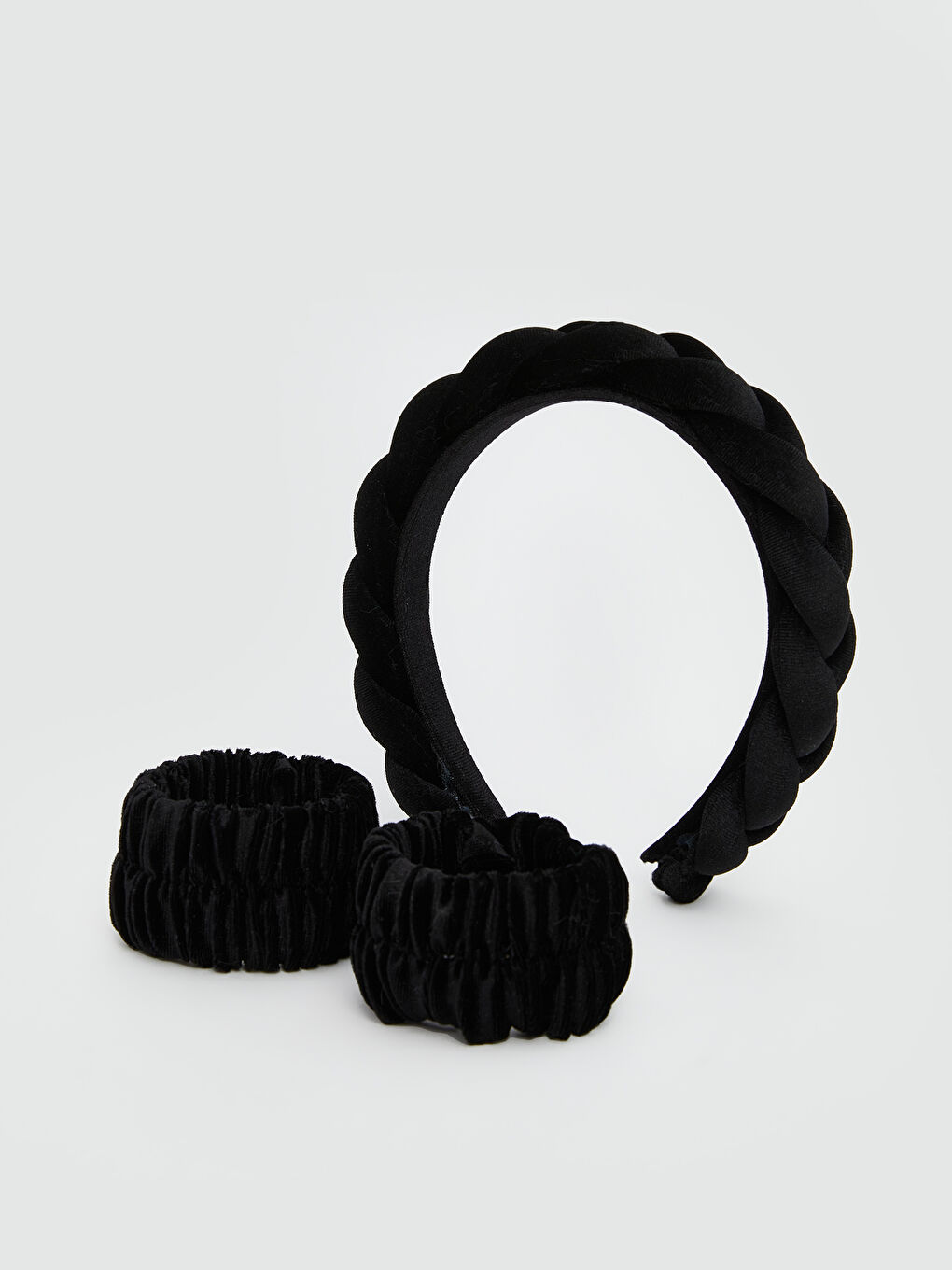 LCW ACCESSORIES Karişik Lastikli Kadın Bileklik ve Taç Seti